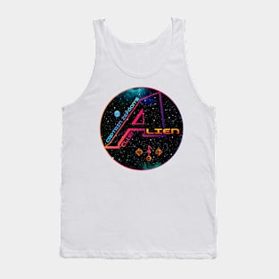 Captain Zefron's Alien Club Tank Top